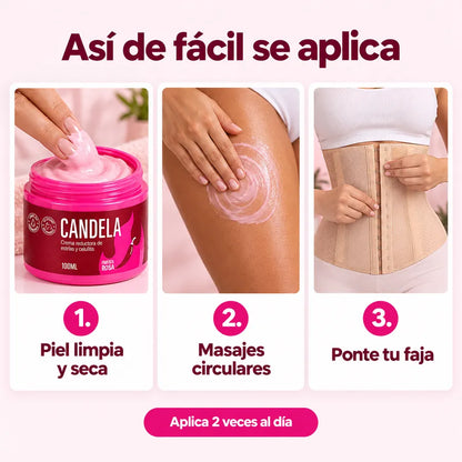 Cómo se aplica Candela