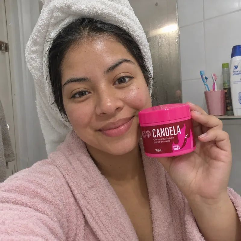 Clienta con Candela