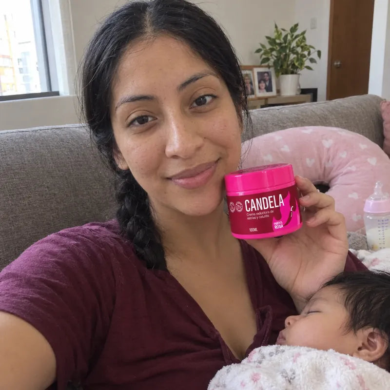 Mamá con Candela