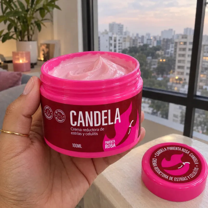 Frasco abierto de Candela